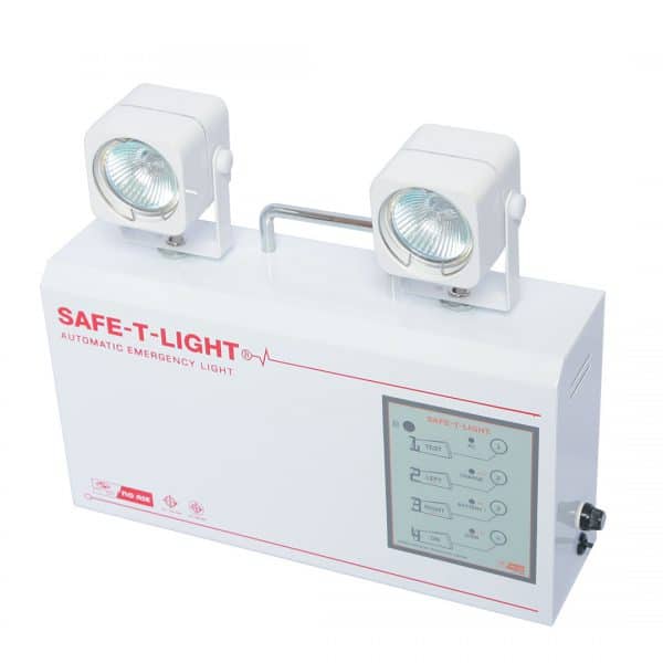 SAFE-T-LIGHT โคมไฟฟ้าฉุกเฉินแบบหลอดไฟ Halogen รุ่น T1