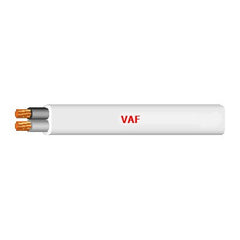 ENTERNAL สายไฟแบน 2 แกน 300/500 V 70 °C รุ่น VAF