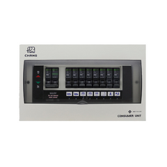 CHANG ตู้คอนซูมเมอร์ยูนิต แบบอเมริกา พร้อมเมน RCBO เซอร์กิต 1P และไฟสัญญาณ LED รุ่น UPR